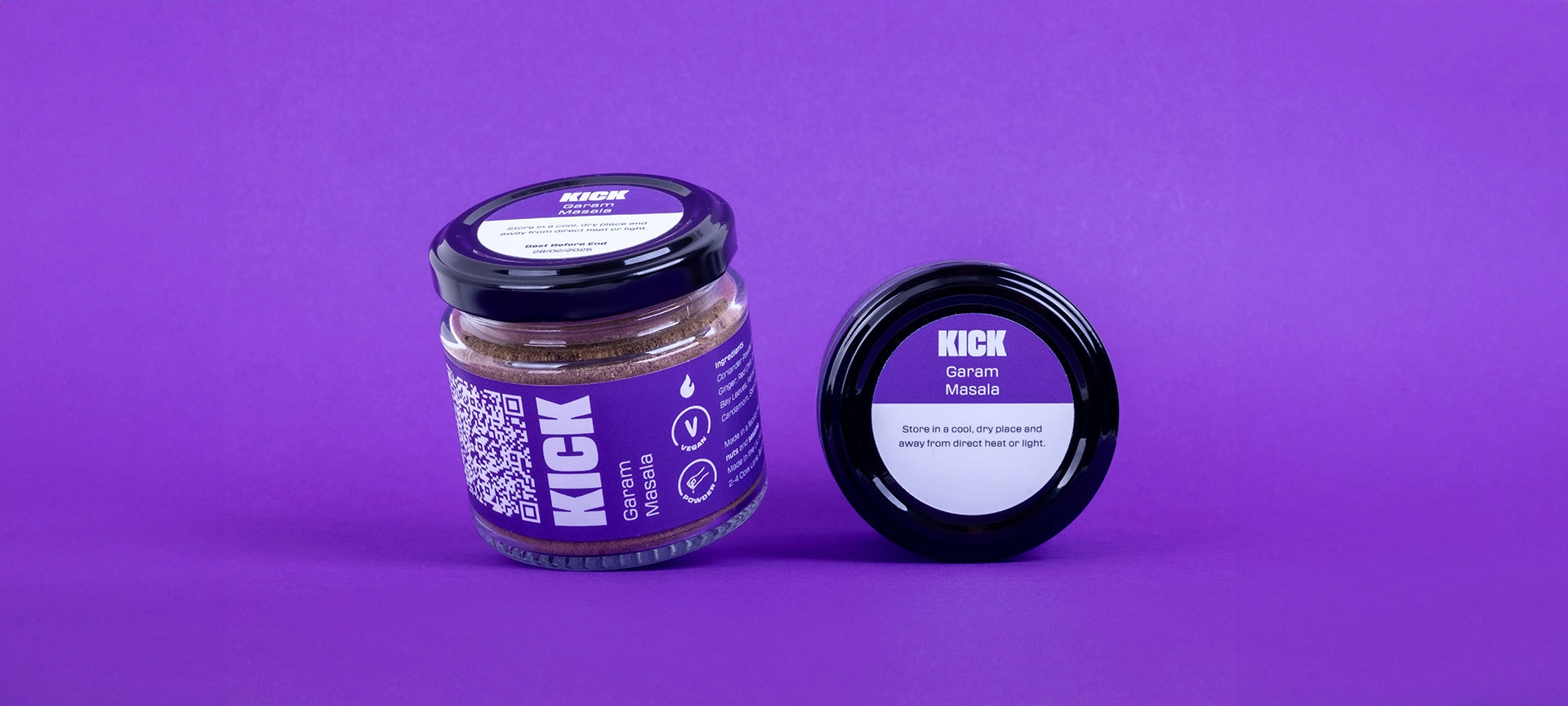 Kick Garam Masala Jar