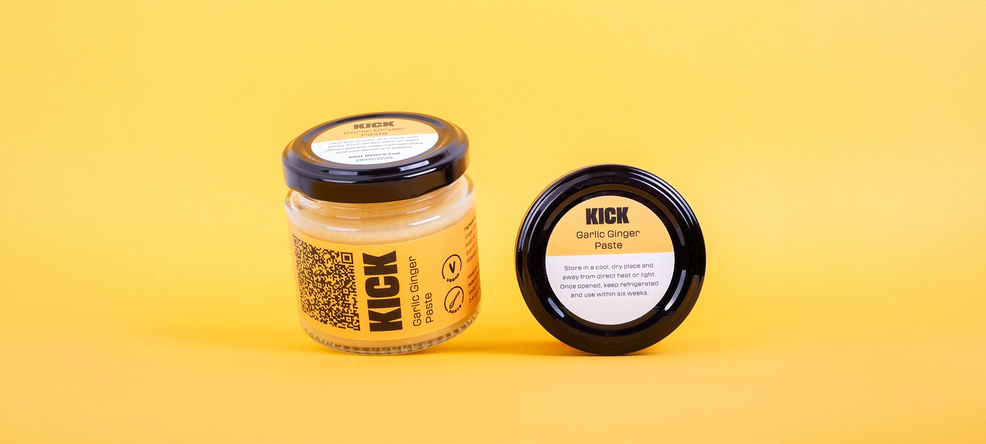 Kick Garlic and Ginger Paste