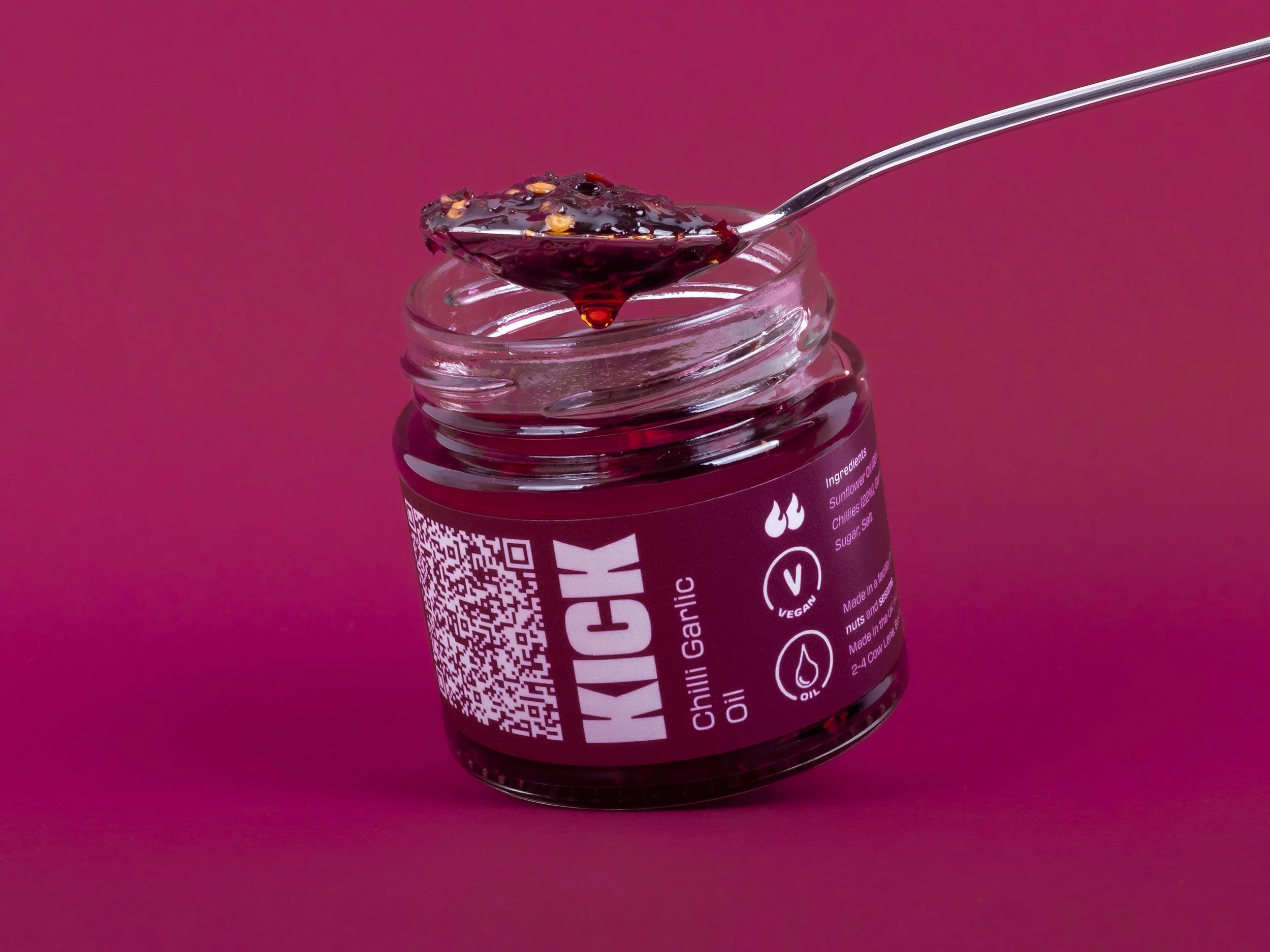 Kick | Chilli Garlic Oil Jar